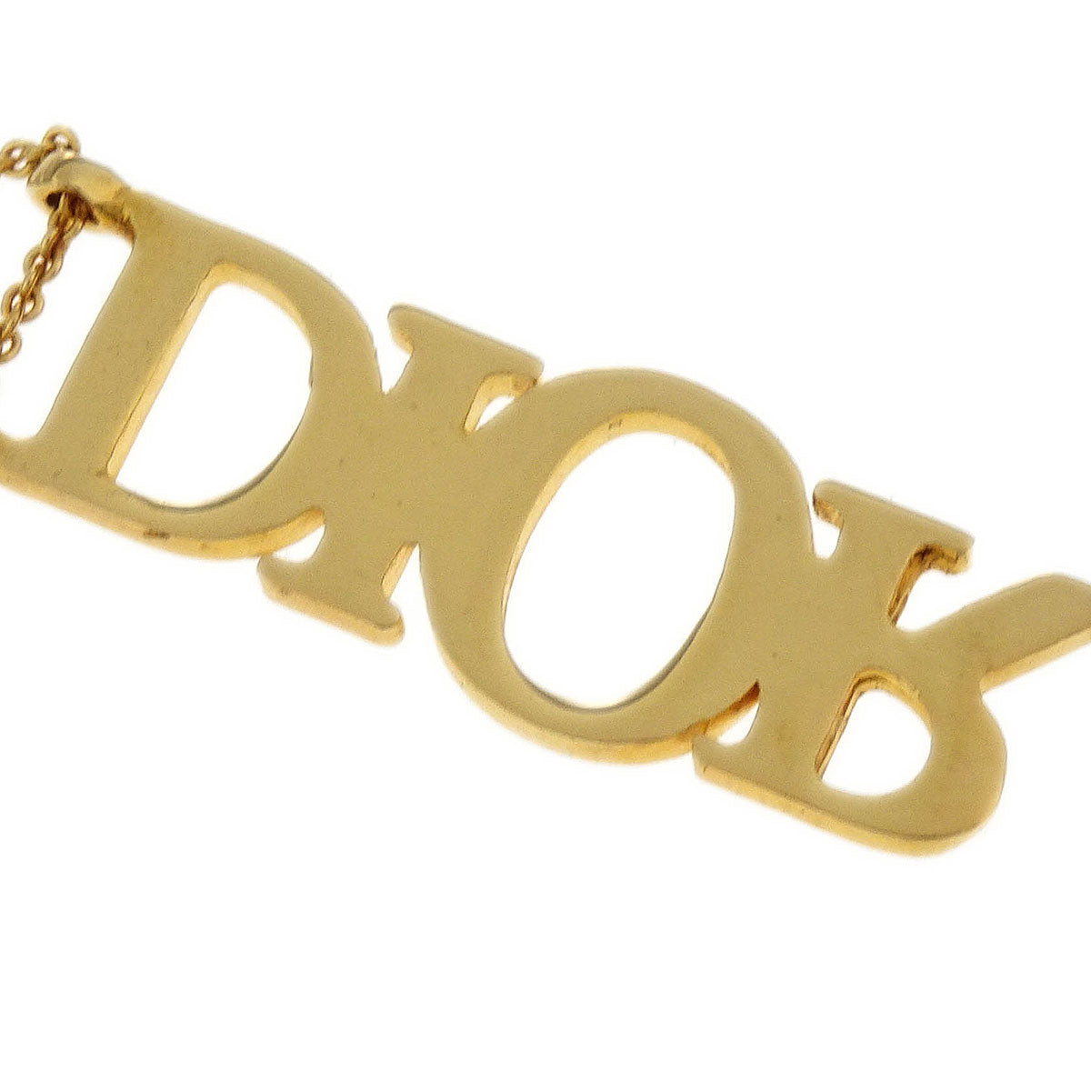 Christian Dior Necklace Pendant Gold