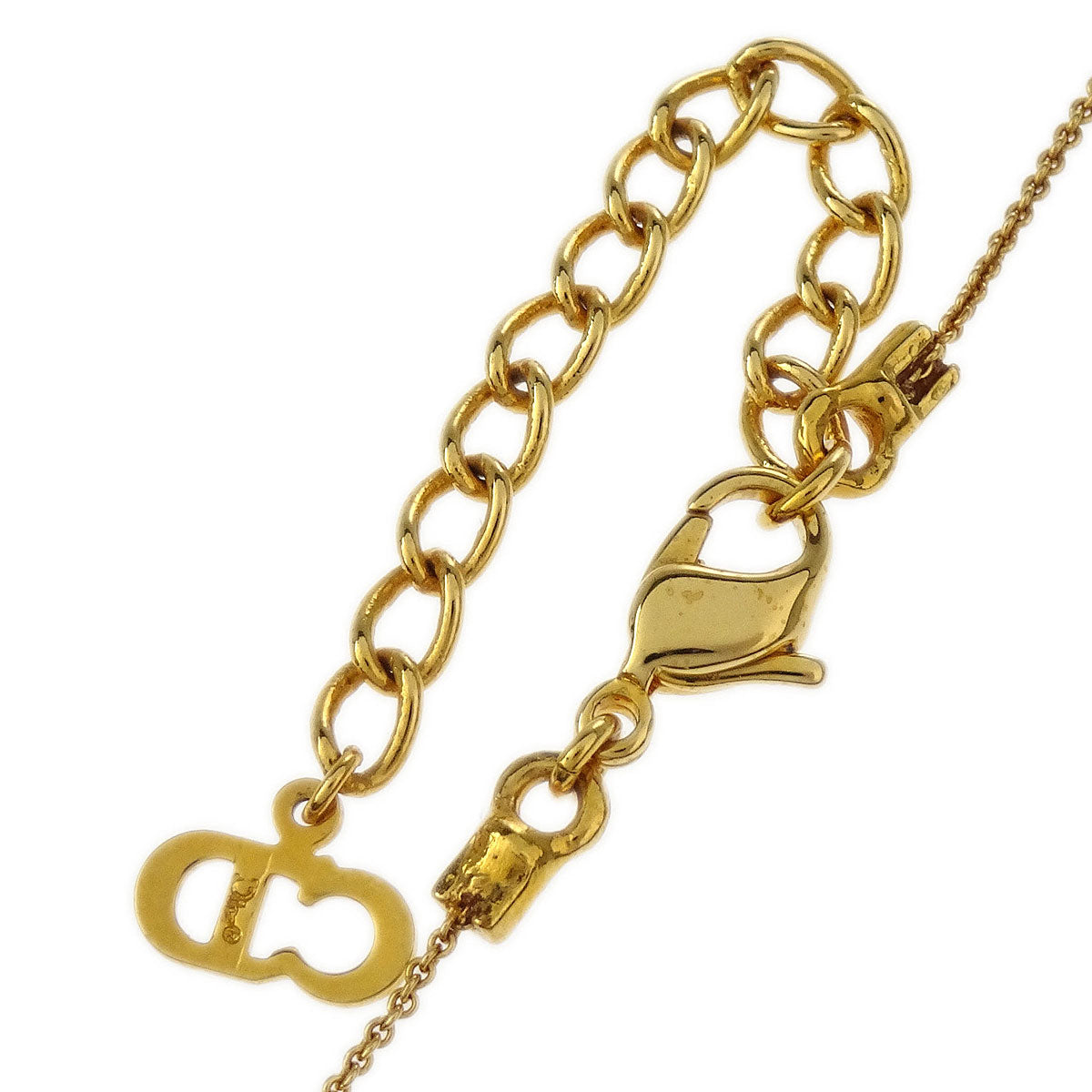 Christian Dior Necklace Pendant Gold