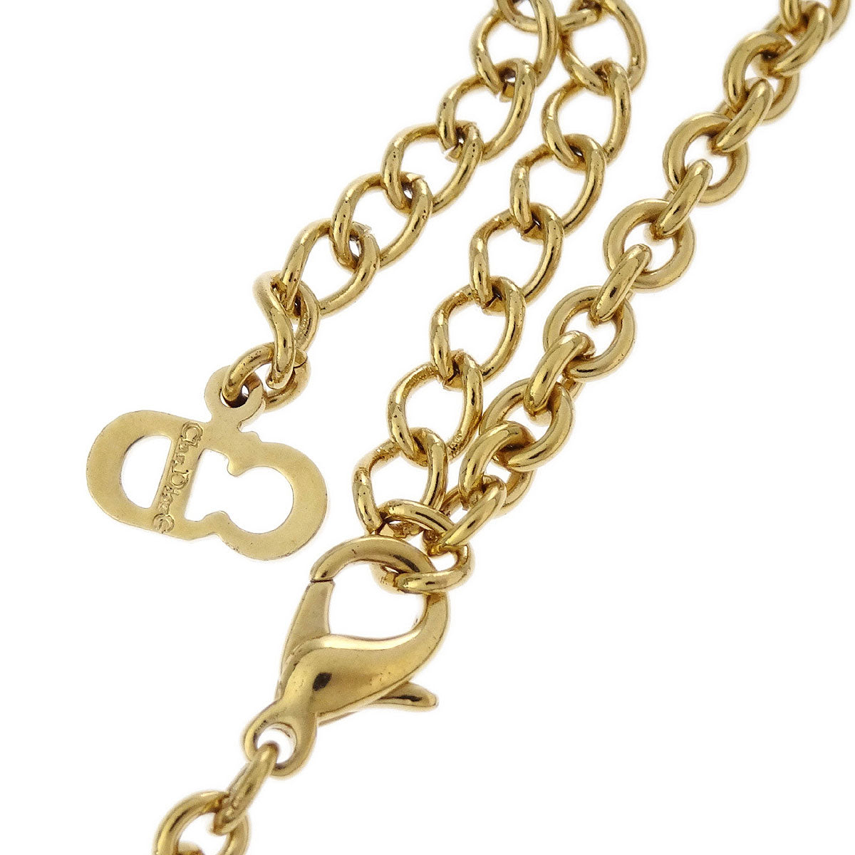 Christian Dior Necklace Pendant Gold