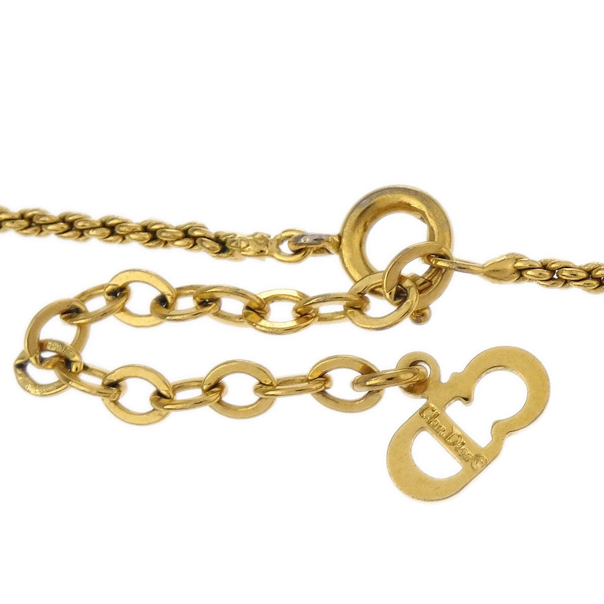Christian Dior Necklace Pendant Gold