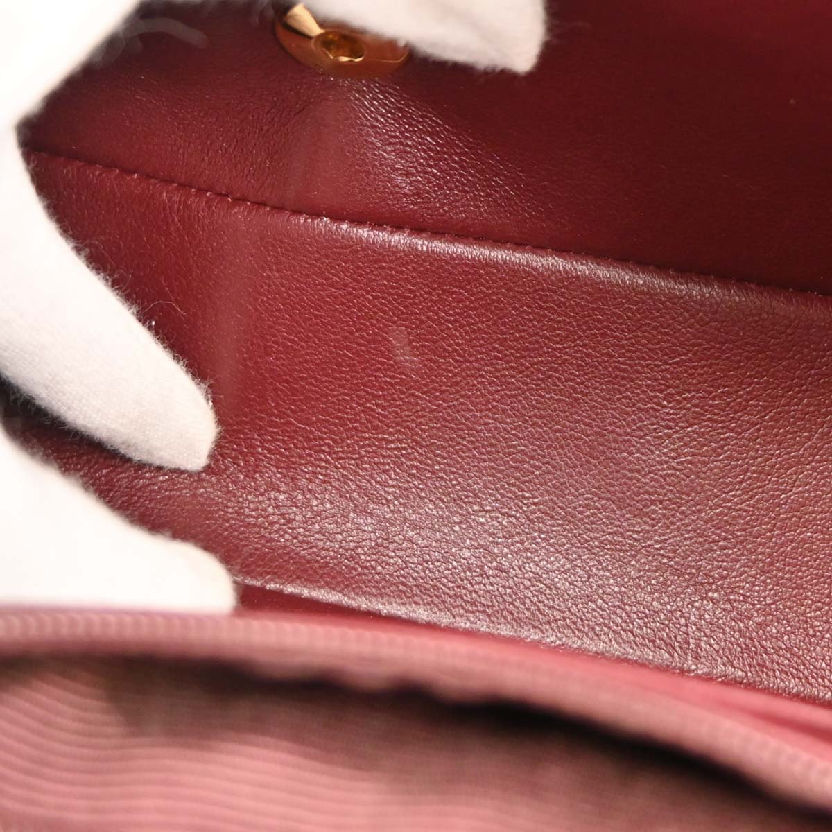 Chanel 1994-1996 Black Lambskin Small Diana Shoulder Bag