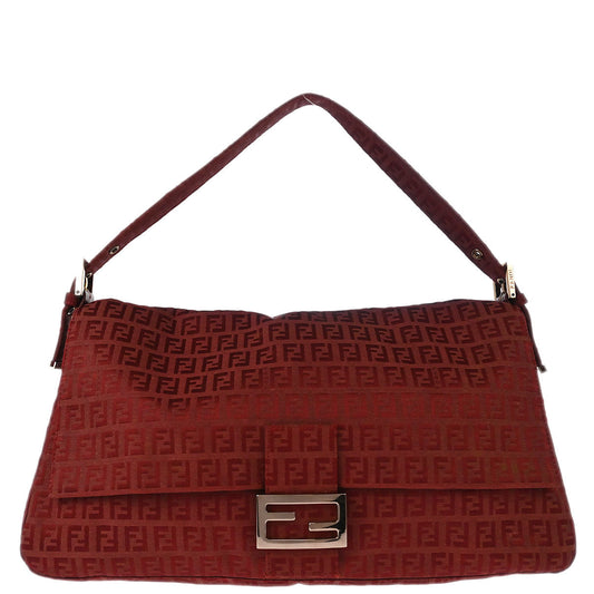 Fendi Red Zucchino Handbag