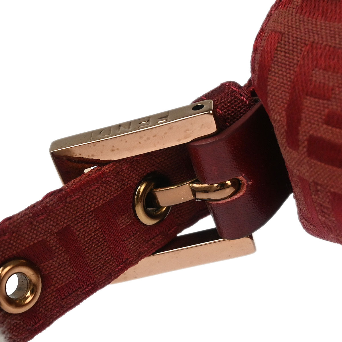 Fendi Red Zucchino Handbag