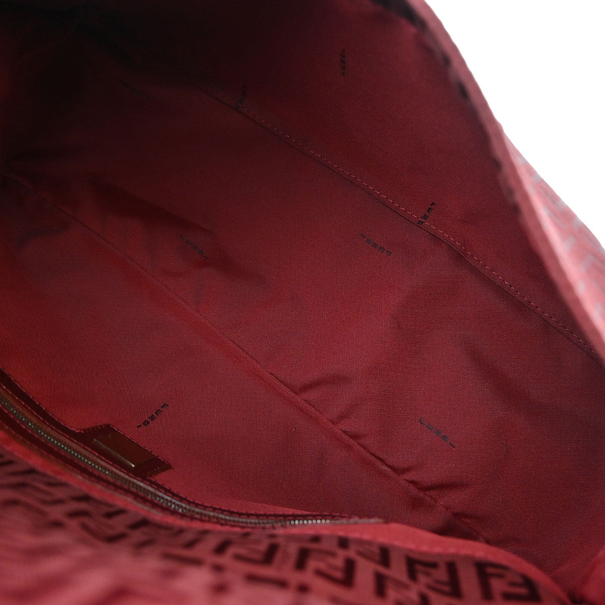 Fendi Red Zucchino Handbag
