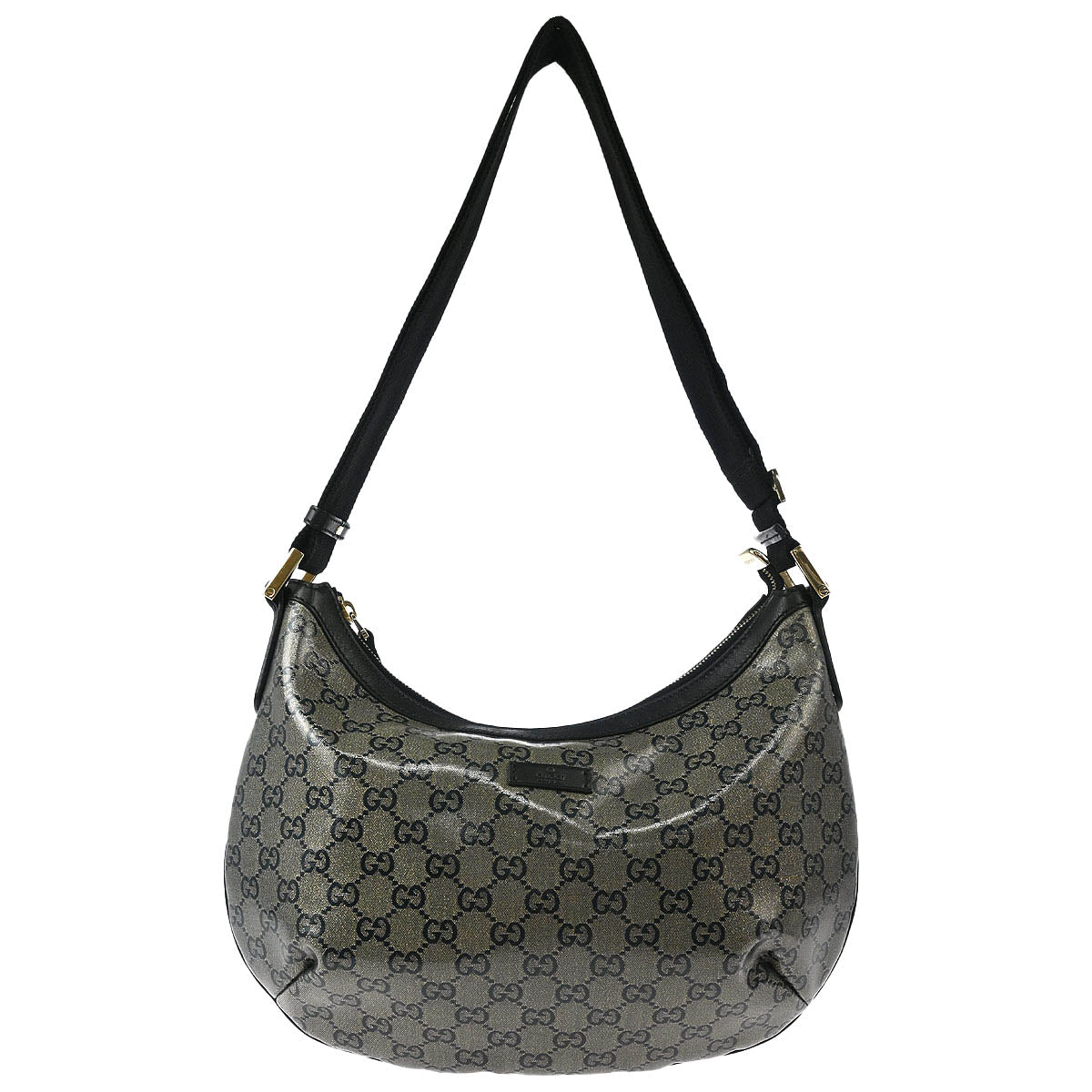 Gucci Black GG Shoulder Bag