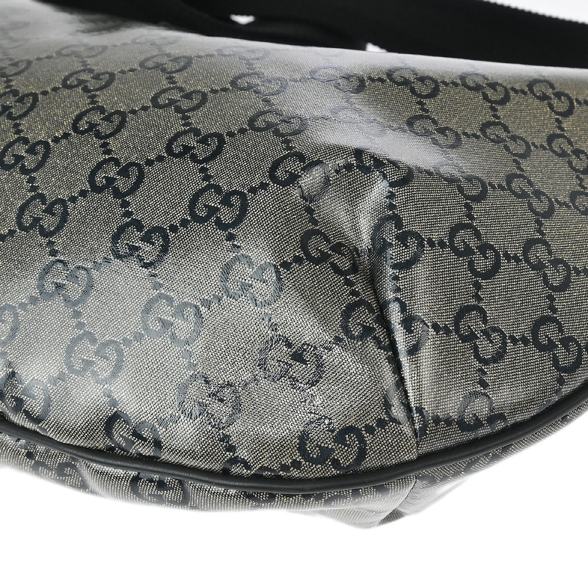 Gucci Black GG Shoulder Bag
