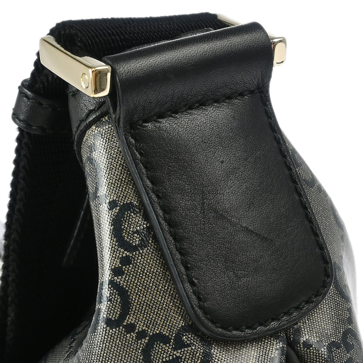 Gucci Black GG Shoulder Bag