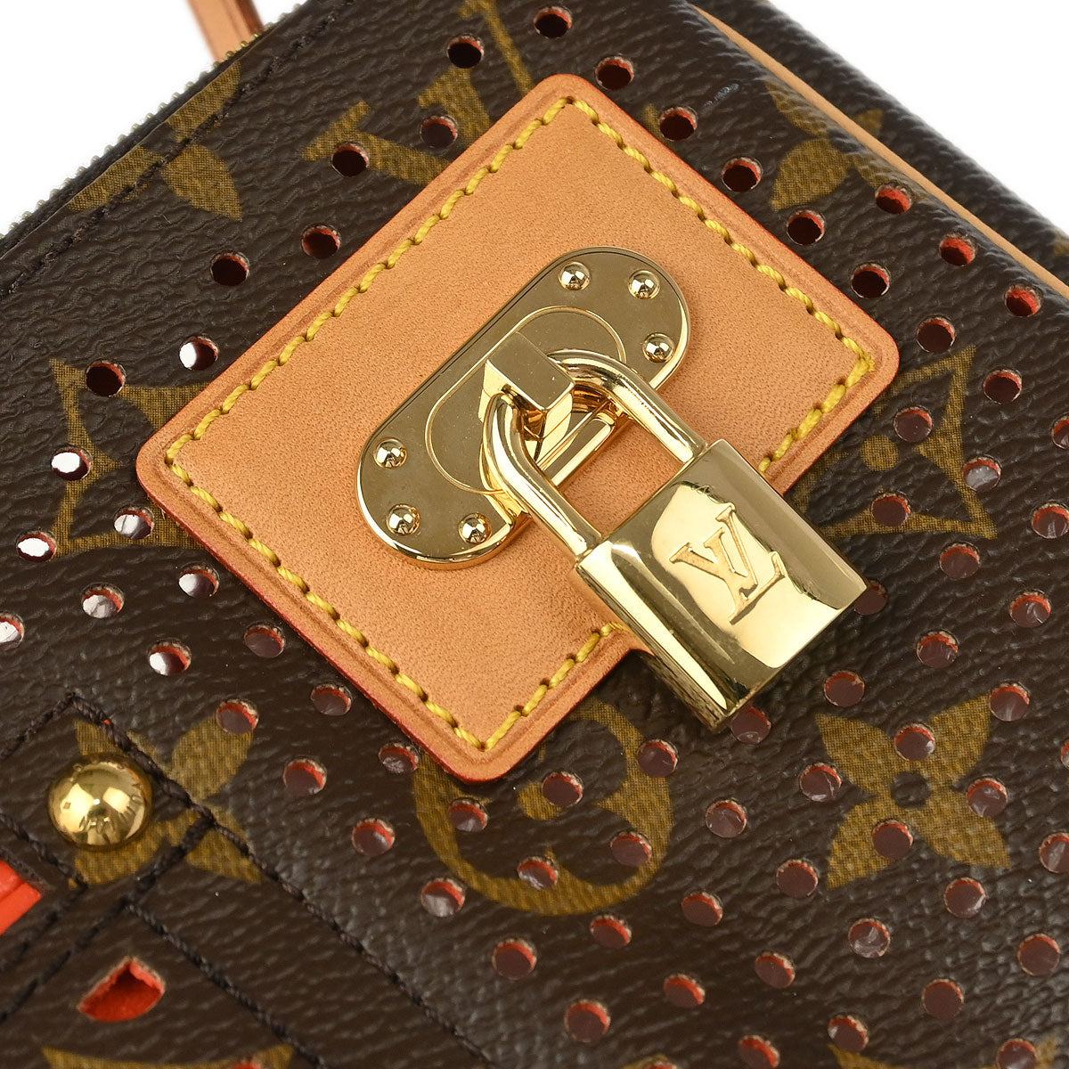 Louis Vuitton 2006 Monogram Perfo Pochette Accessoires Handbag M95185
