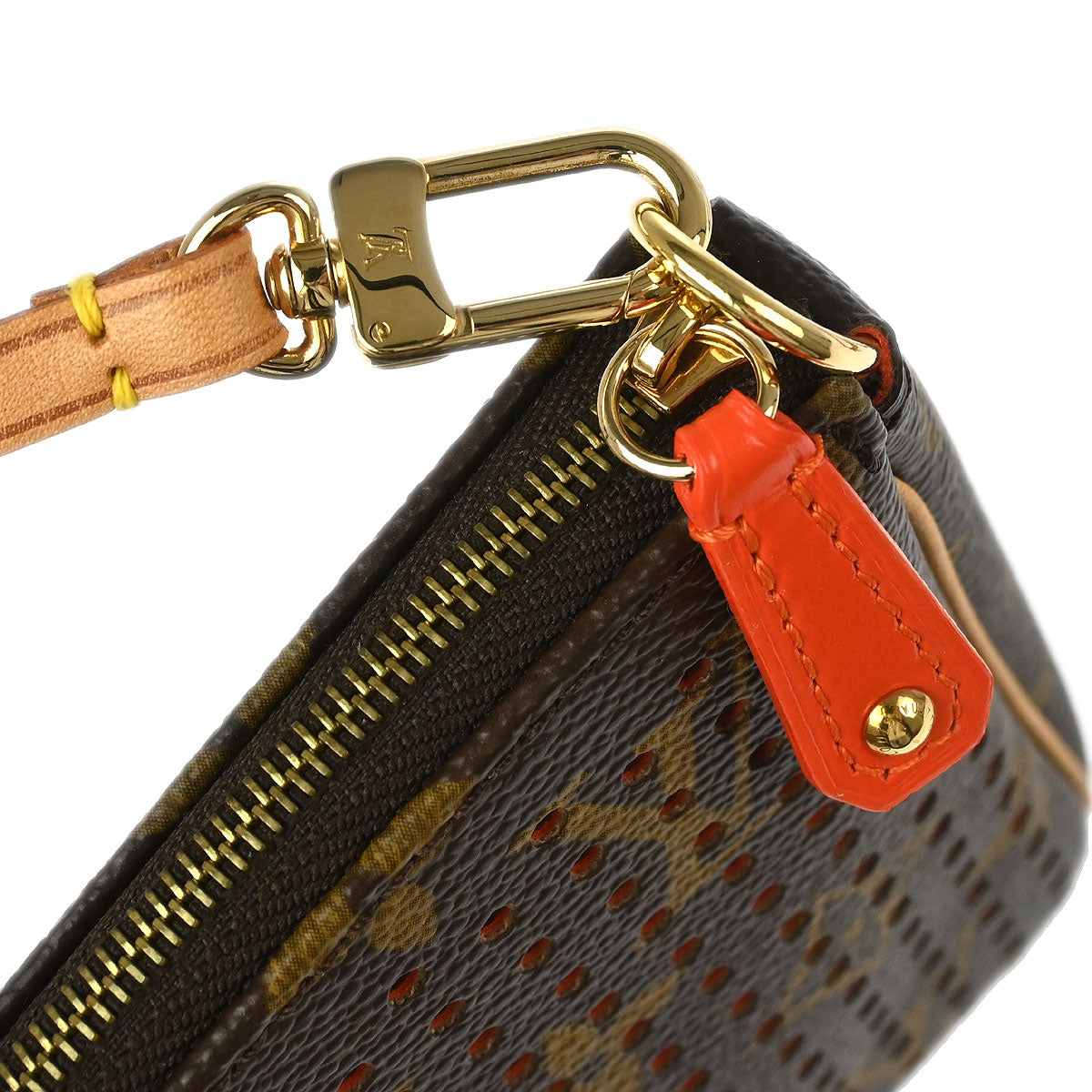 Louis Vuitton 2006 Monogram Perfo Pochette Accessoires Handbag M95185