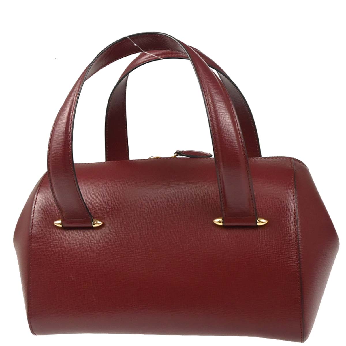 Cartier Bordeaux Leather Must de Cartier Handbag