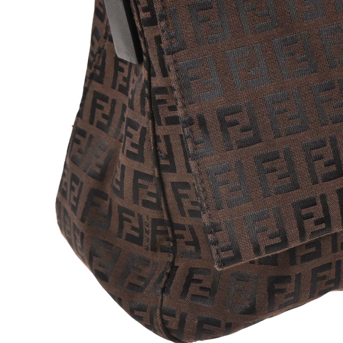 Fendi Brown Zucchino Mamma Baguette Handbag