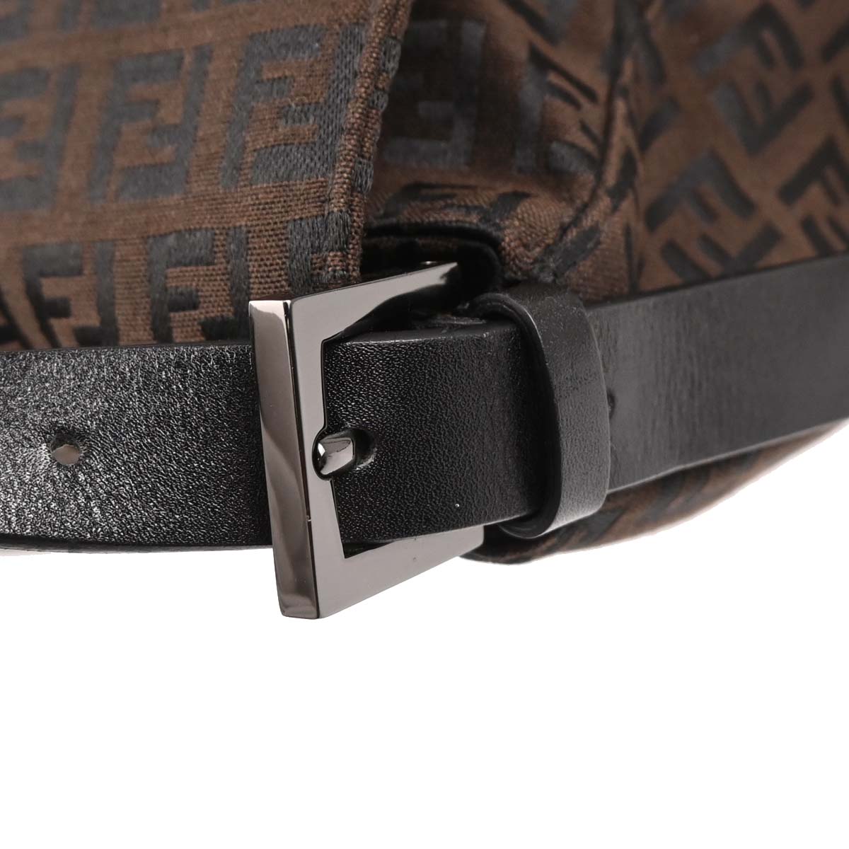 Fendi Brown Zucchino Mamma Baguette Handbag