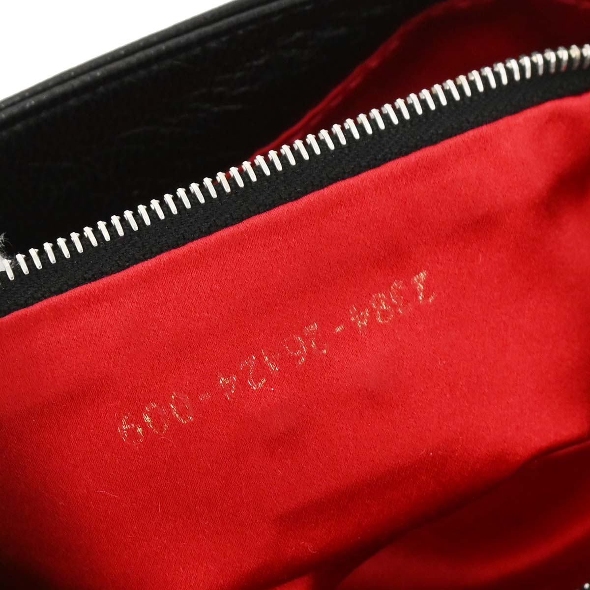 Fendi Black Leather Baguette Handbag