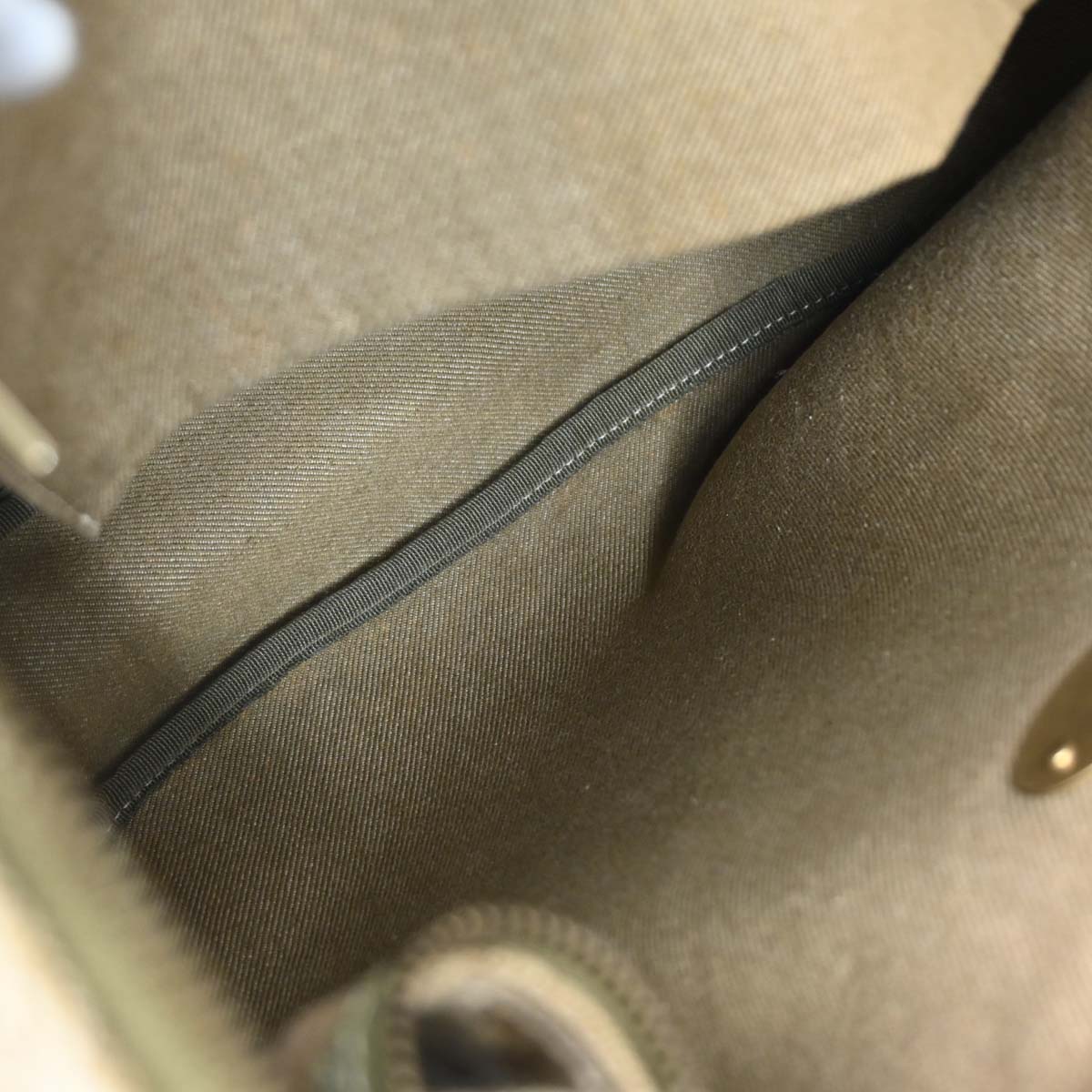 Celine Beige Canvas Macadam Hobo Shoulder Bag