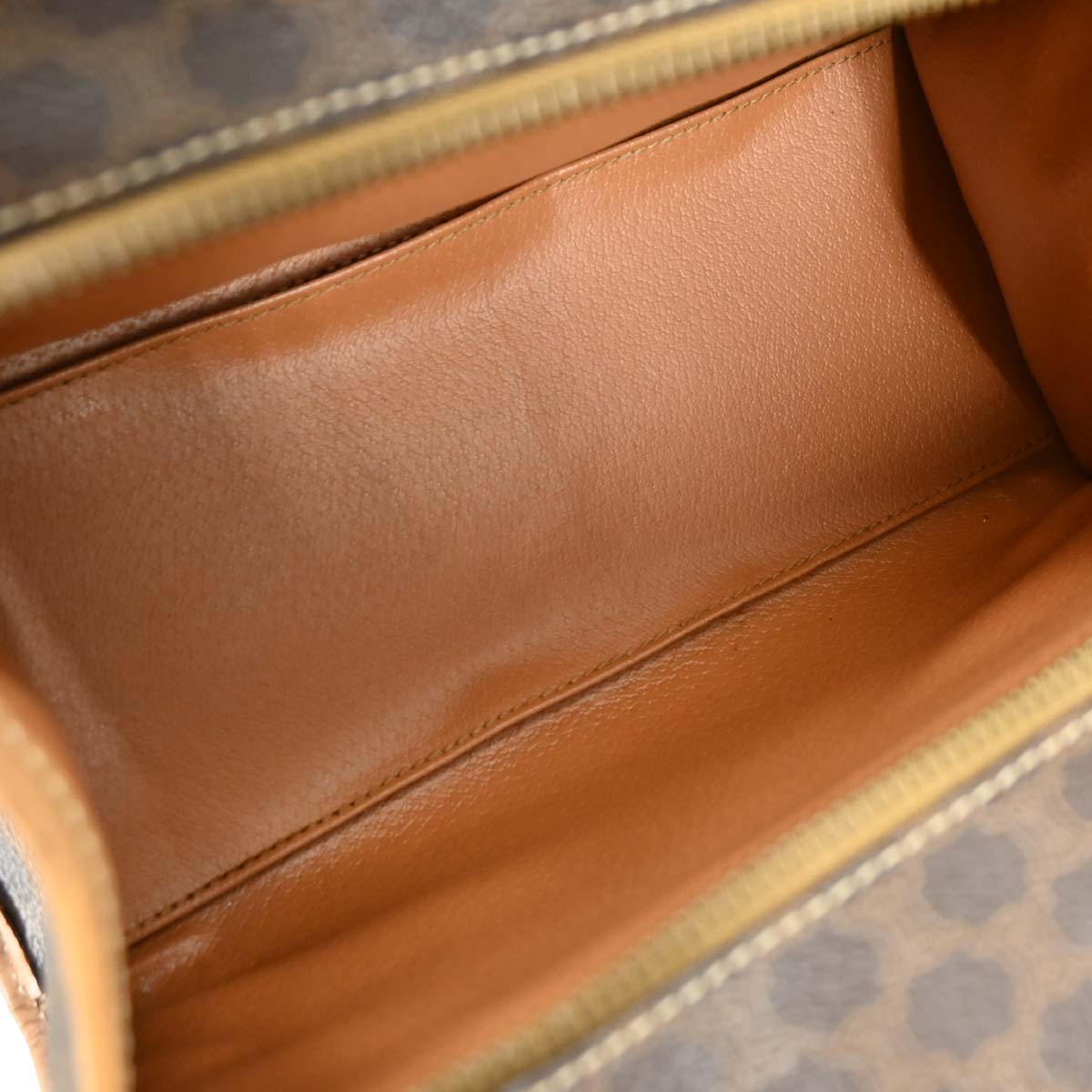 Celine Brown PVC Macadam Handbag