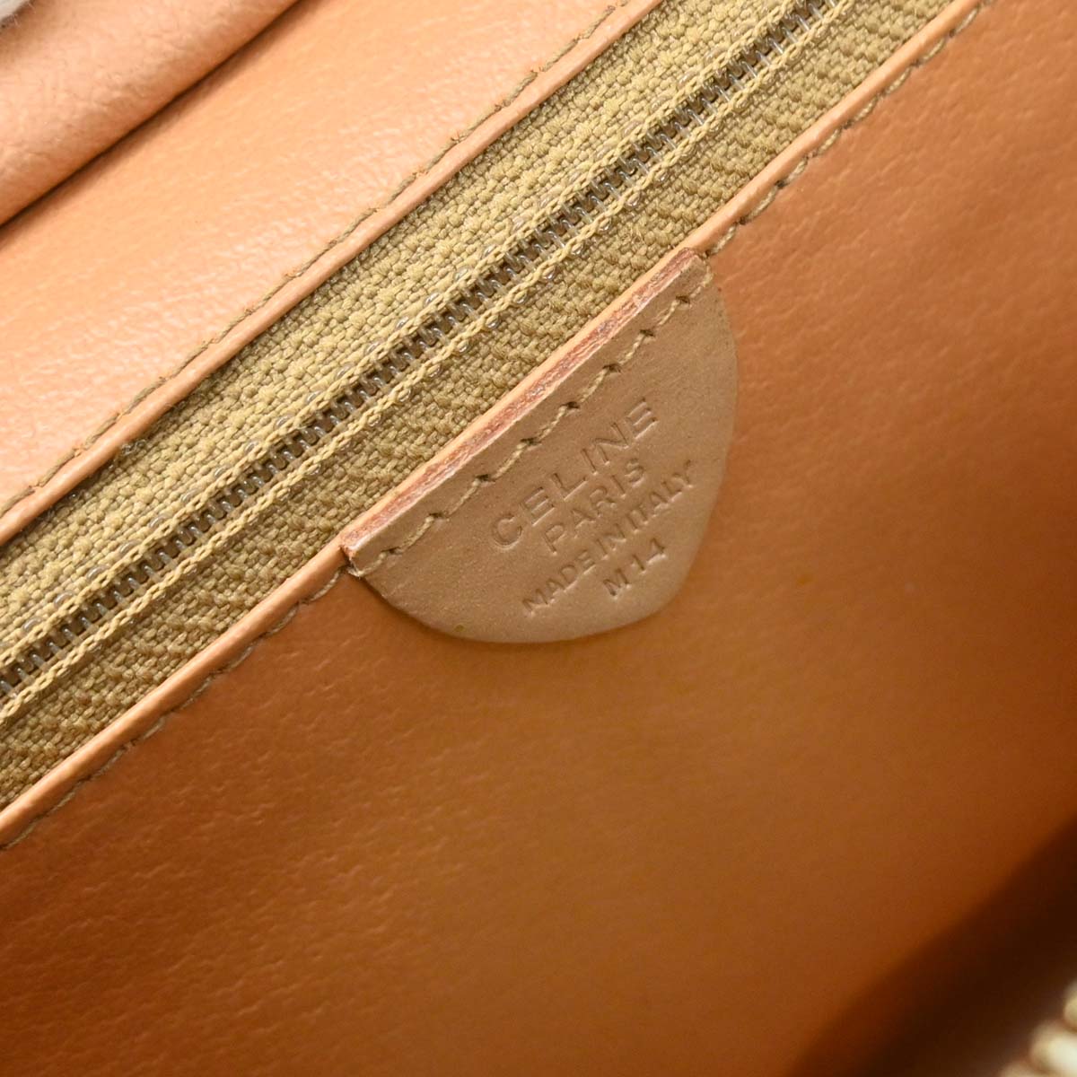Celine Brown PVC Macadam Handbag