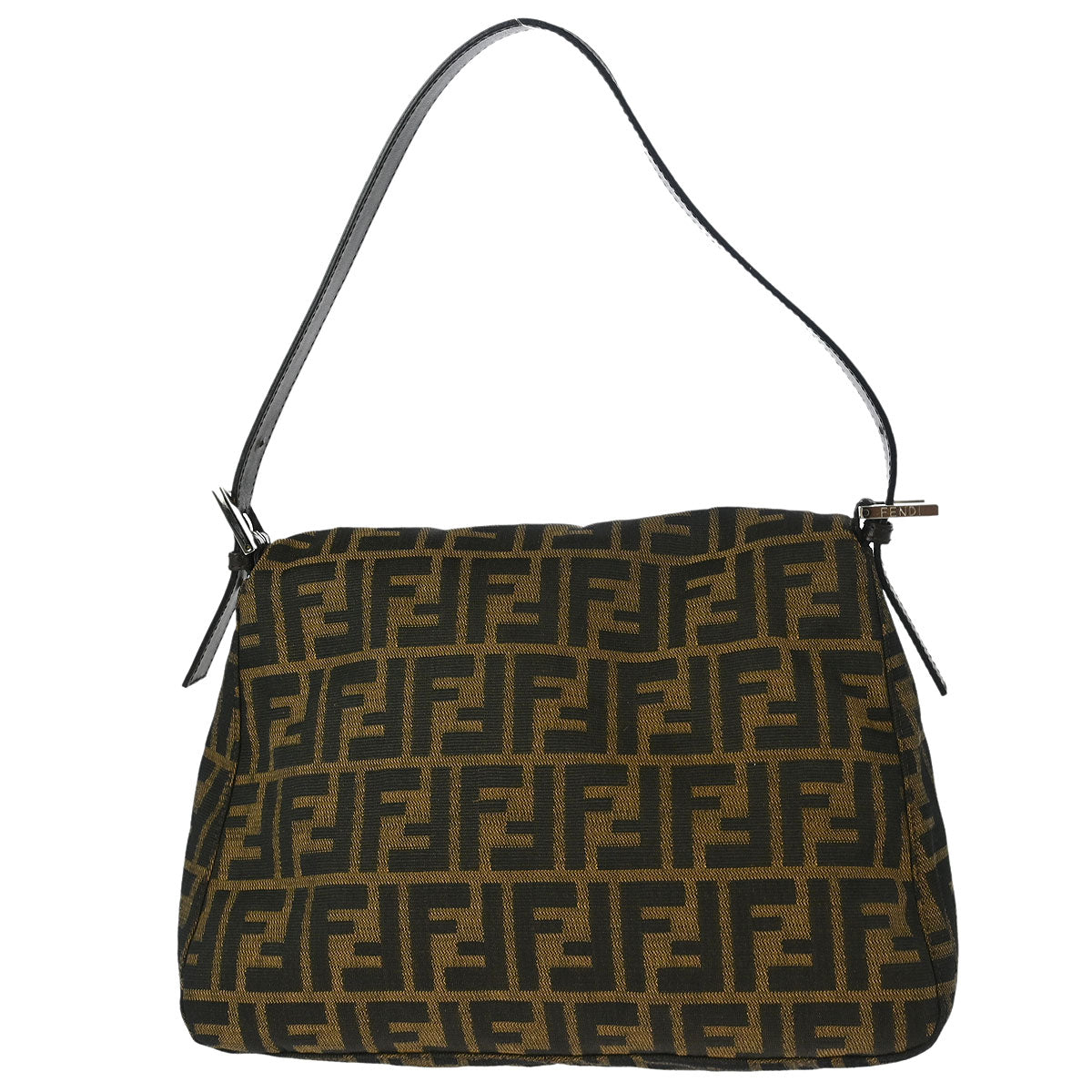 Fendi Brown Zucca Mamma Baguette Handbag
