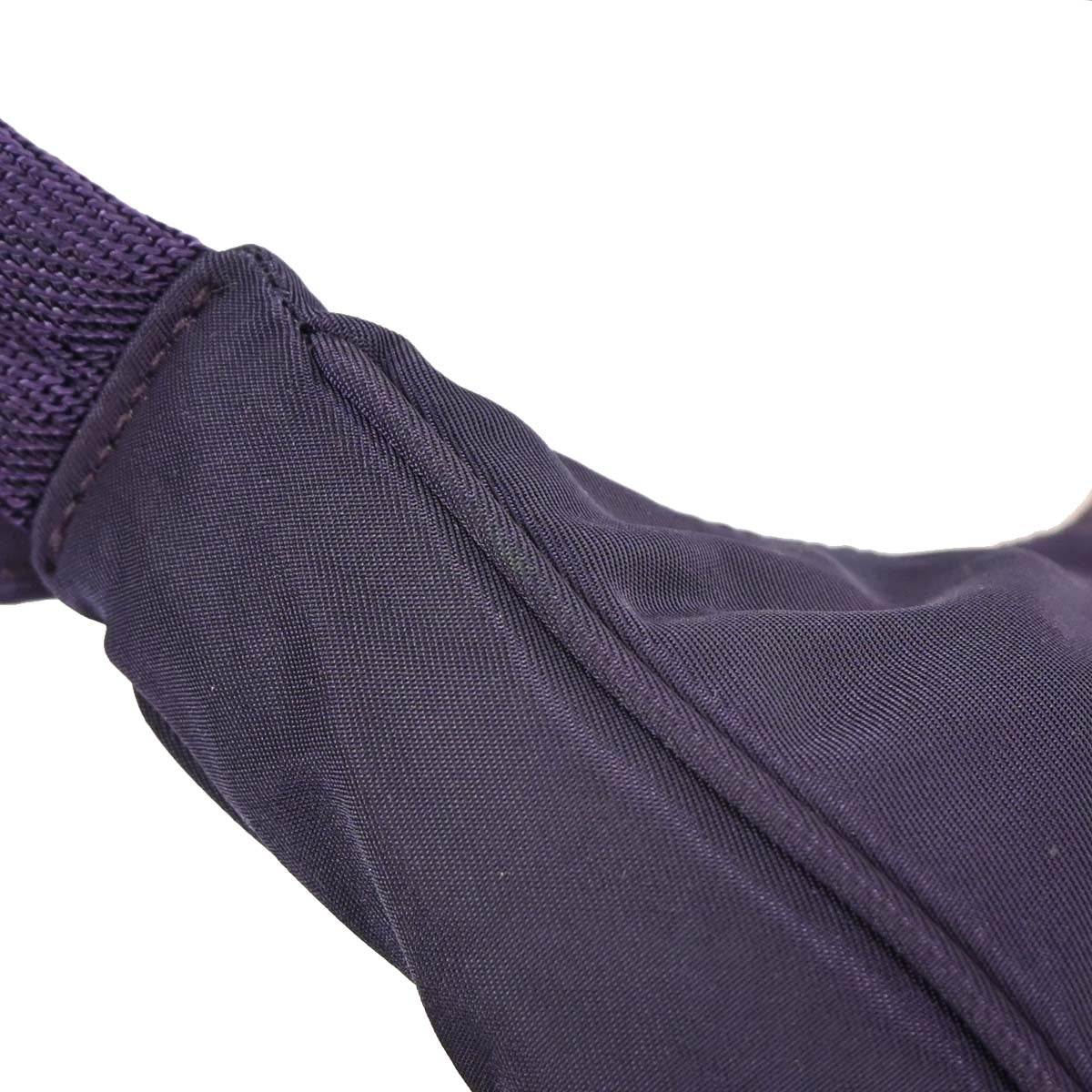 Prada Purple Nylon Handbag