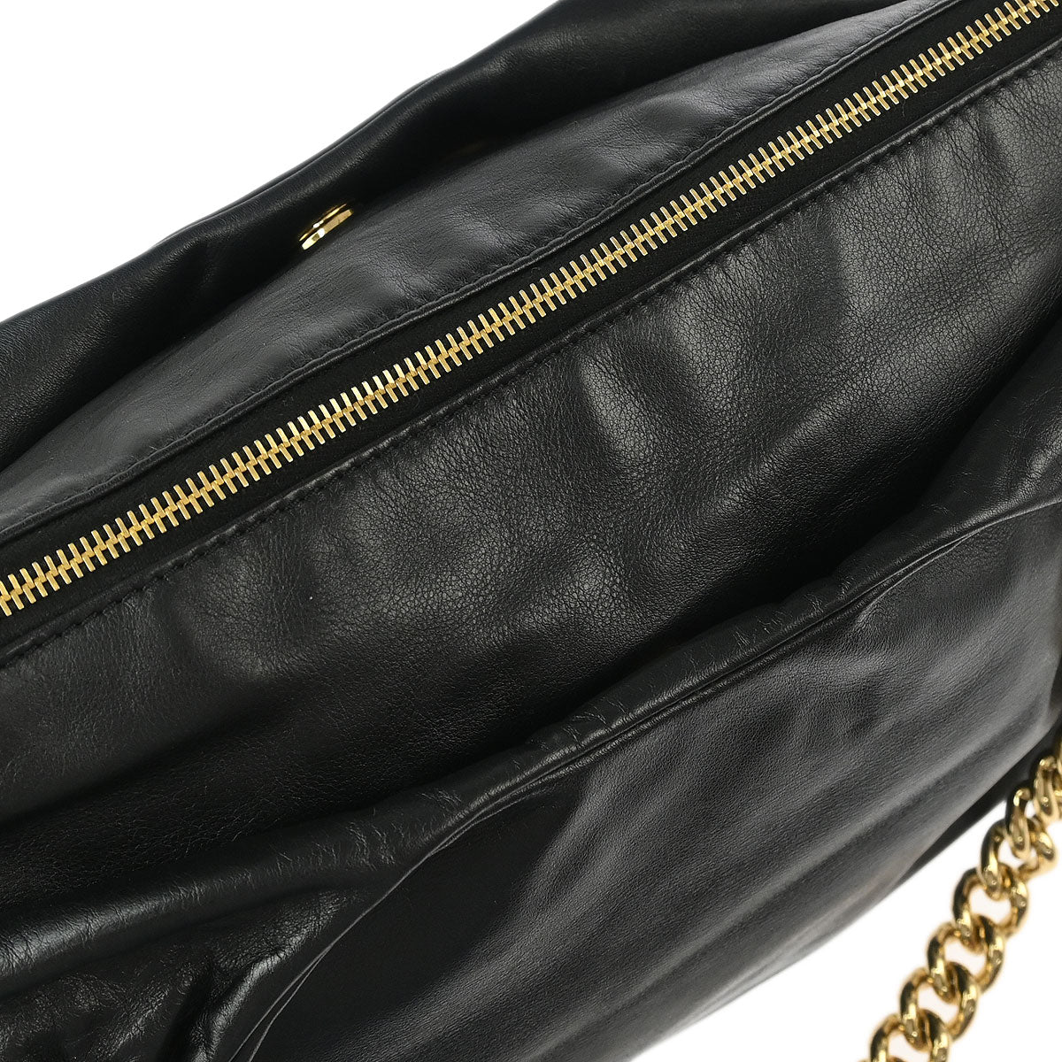 Chanel 2006-2008 Black Calfskin Rodeo Drive Shoulder Bag