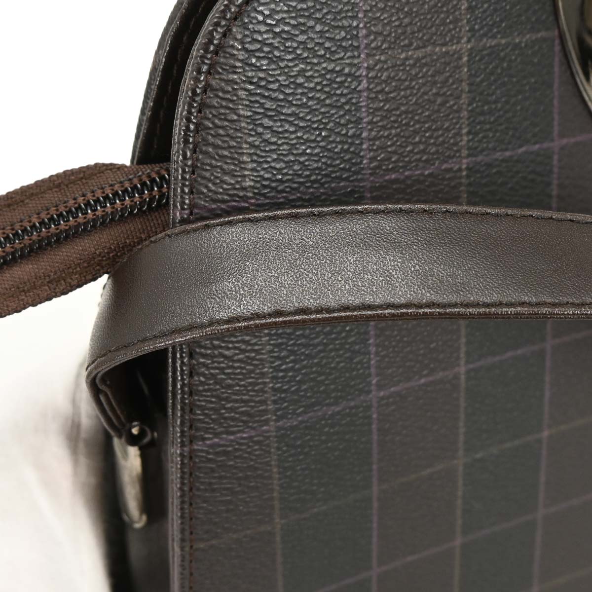 Yves Saint Laurent Black Leather 2way Shoulder Handbag