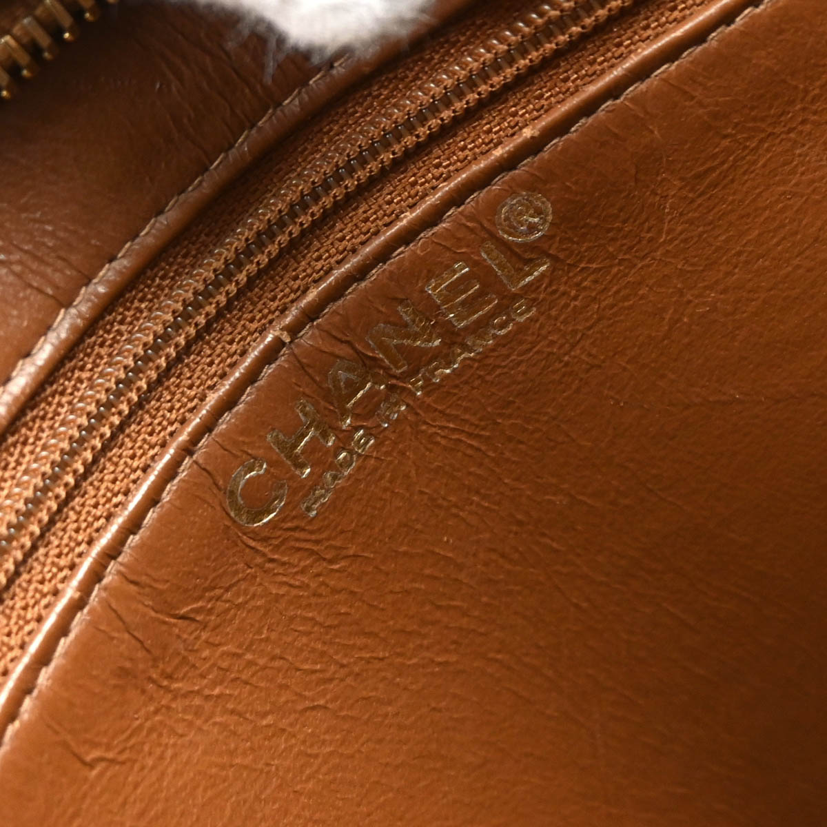Chanel 2000-2002 Brown Caviar Medallion Tote Handbag