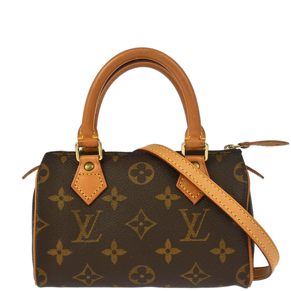 Louis Vuitton 1997 Monogram Mini Speedy 2way Handbag M41534
