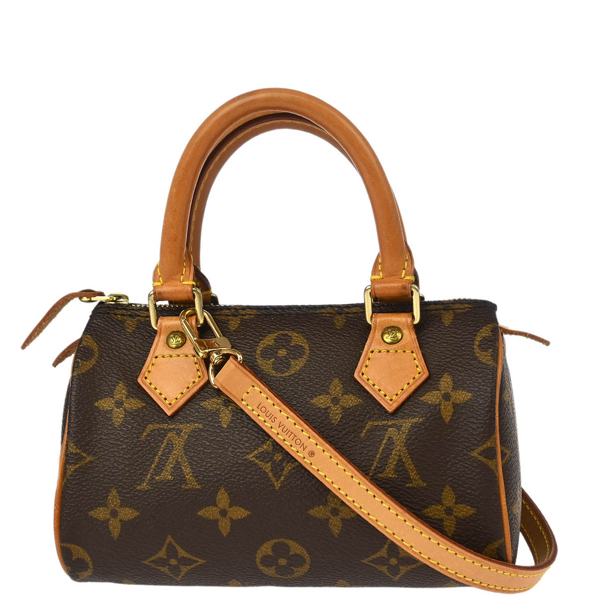 Louis Vuitton 1997 Monogram Mini Speedy 2way Handbag M41534