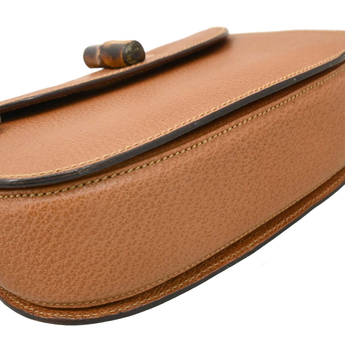 Gucci Brown Bamboo Handbag