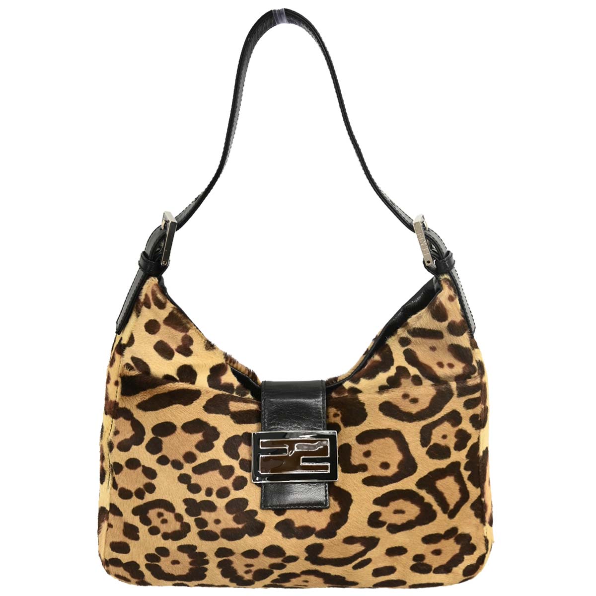Fendi * Beige Pony Hair Handbag