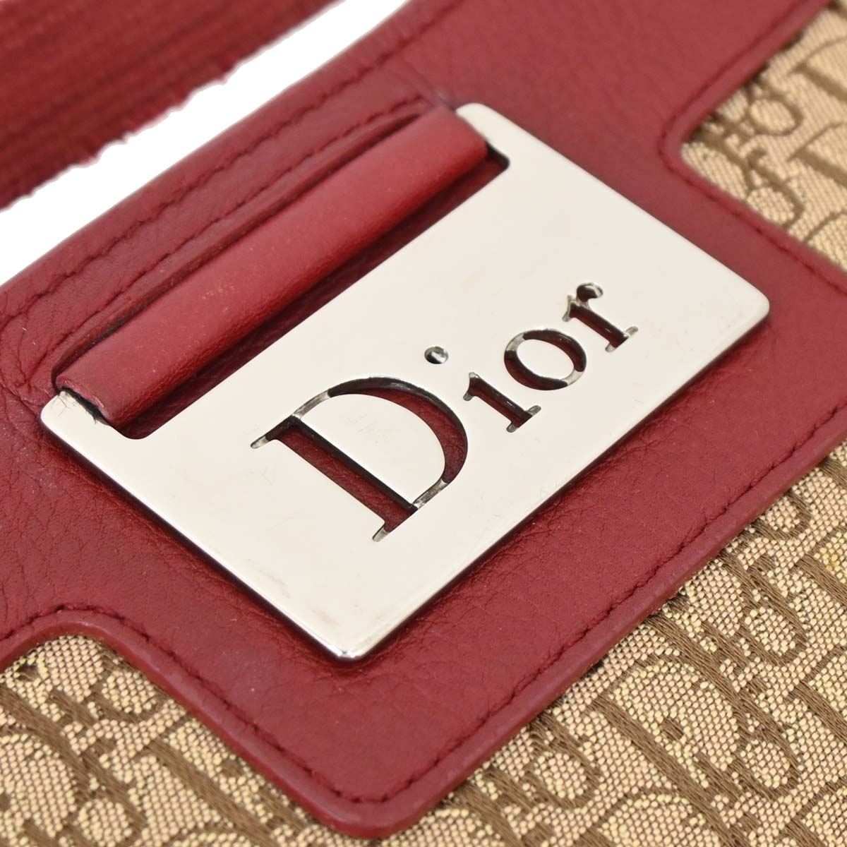 Christian Dior 2005 Beige Trotter Handbag