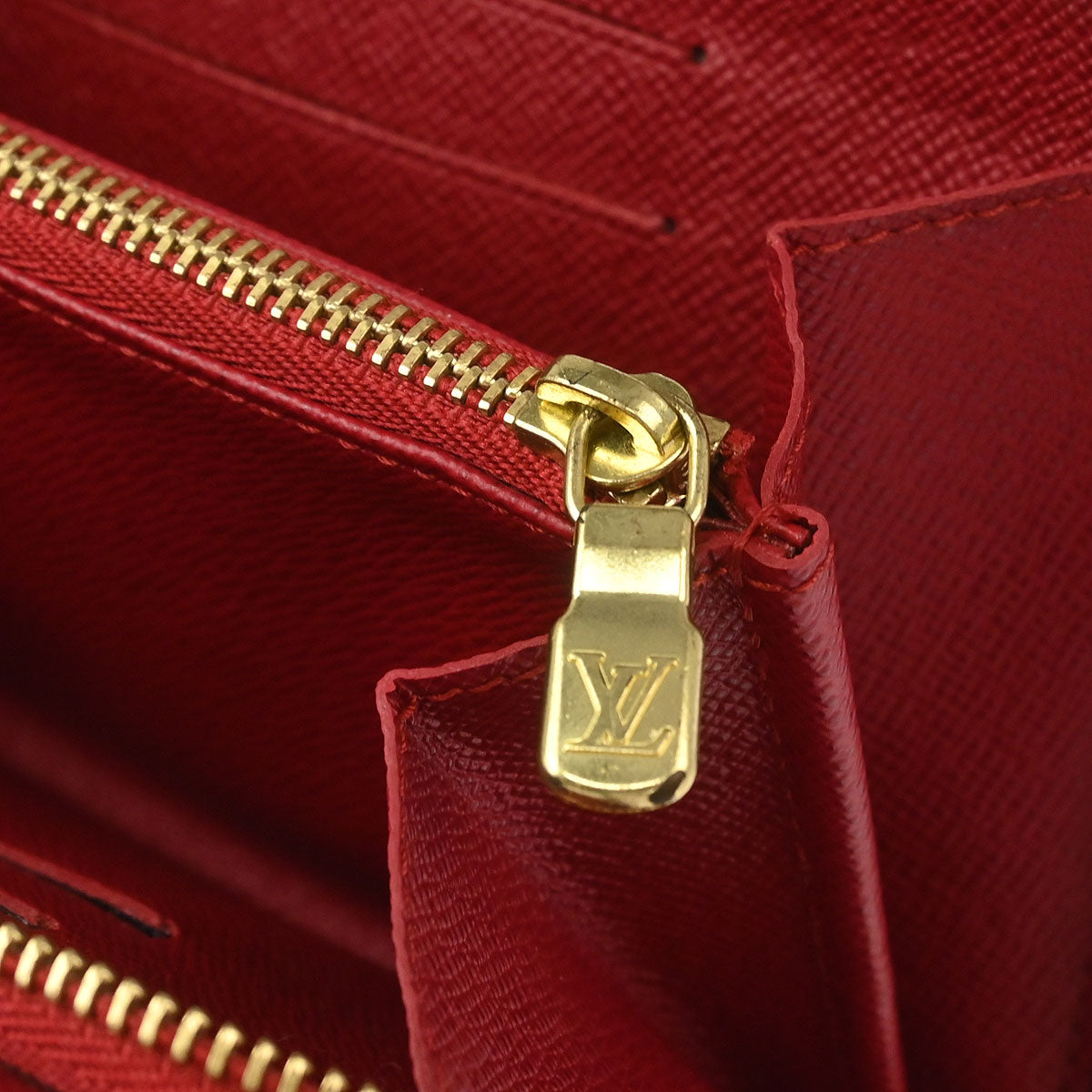 Louis Vuitton 2005 Monogram Cherry Porte Monnaie Zip Wallet M95006