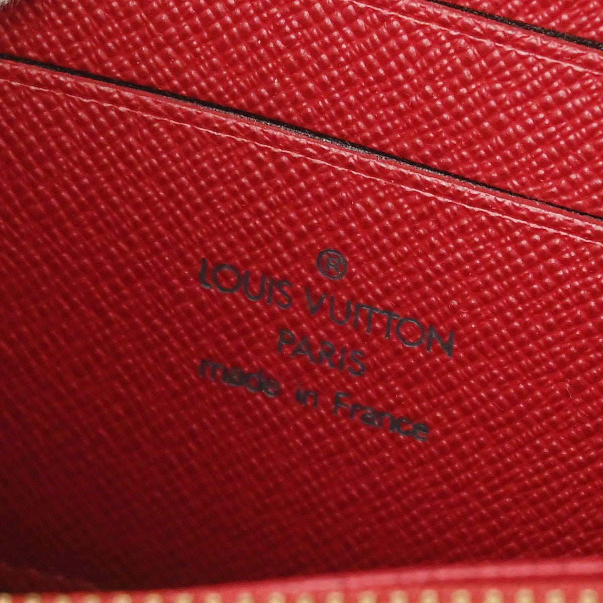 Louis Vuitton 2005 Monogram Cherry Porte Monnaie Zip Wallet M95006