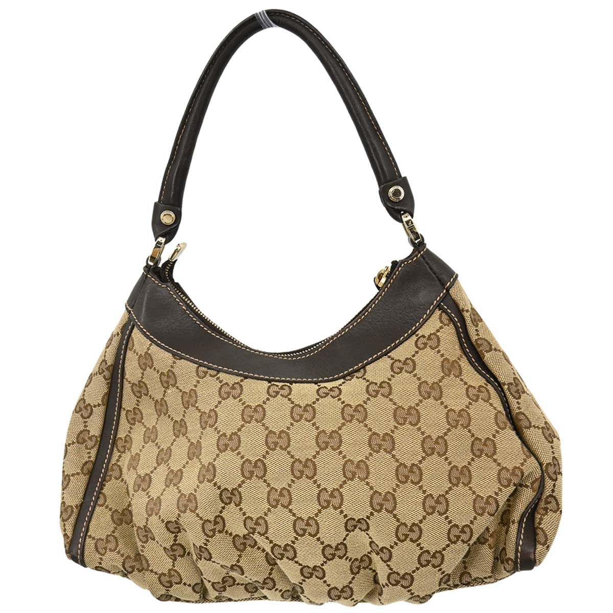 Gucci Beige GG Hobo Handbag