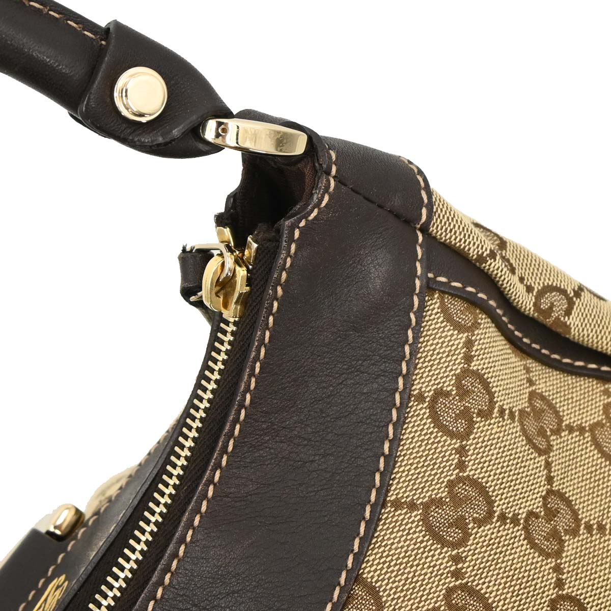 Gucci Beige GG Hobo Handbag
