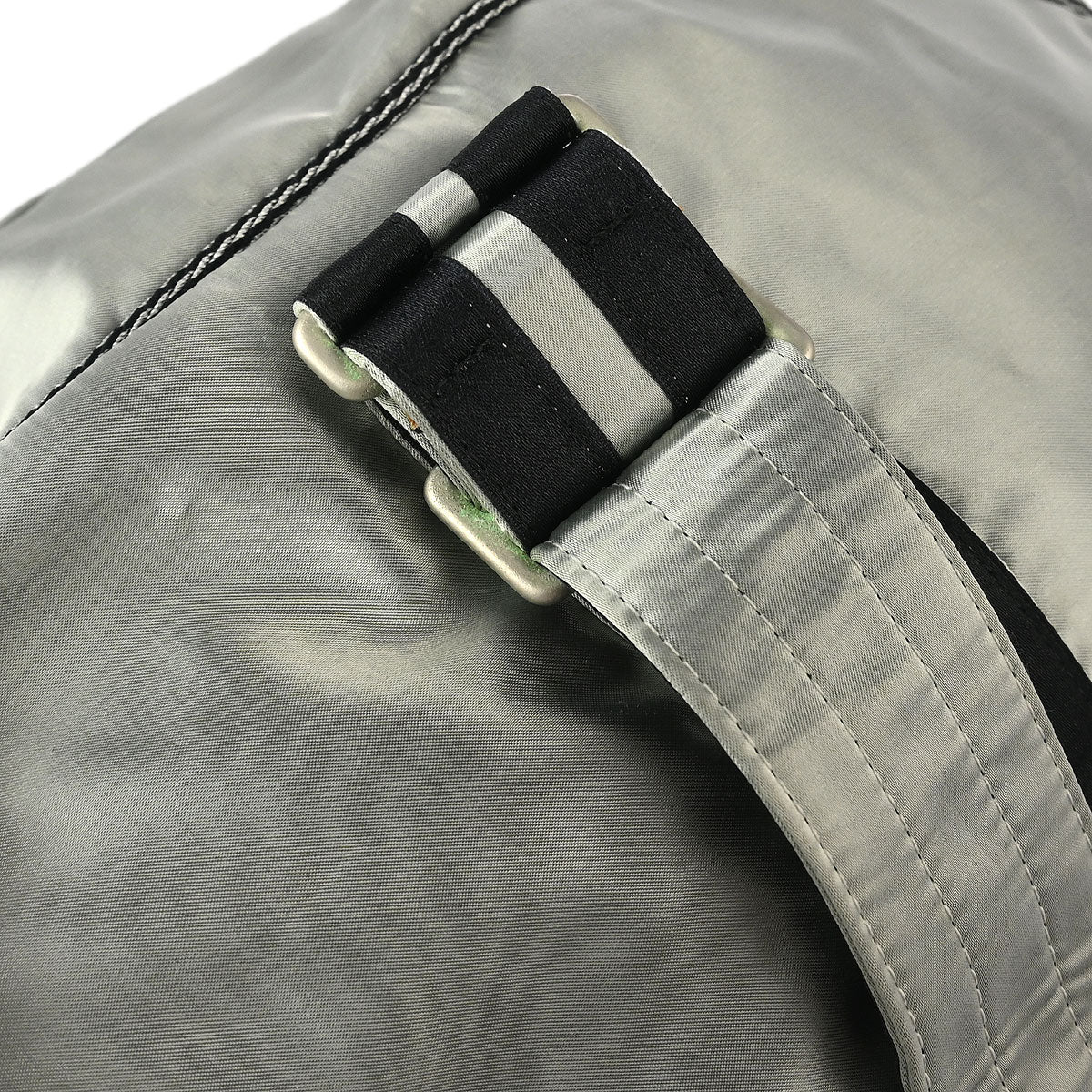 Chanel 2005-2006 Gray Nylon Sport Line Gym Bag