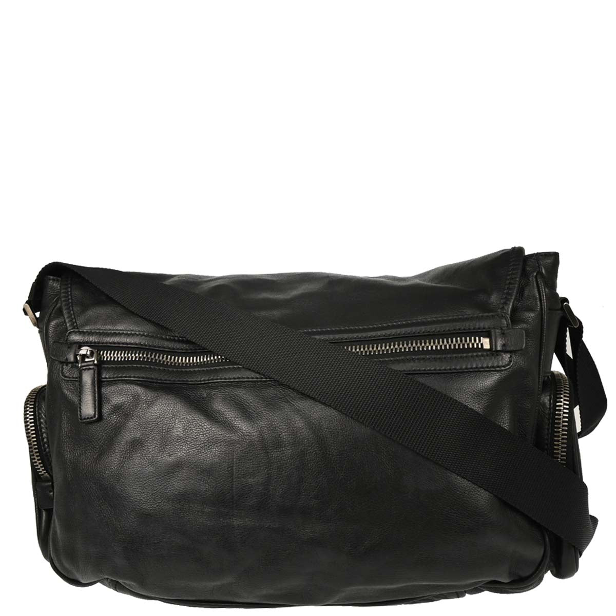 Prada Black Leather Shoulder Bag