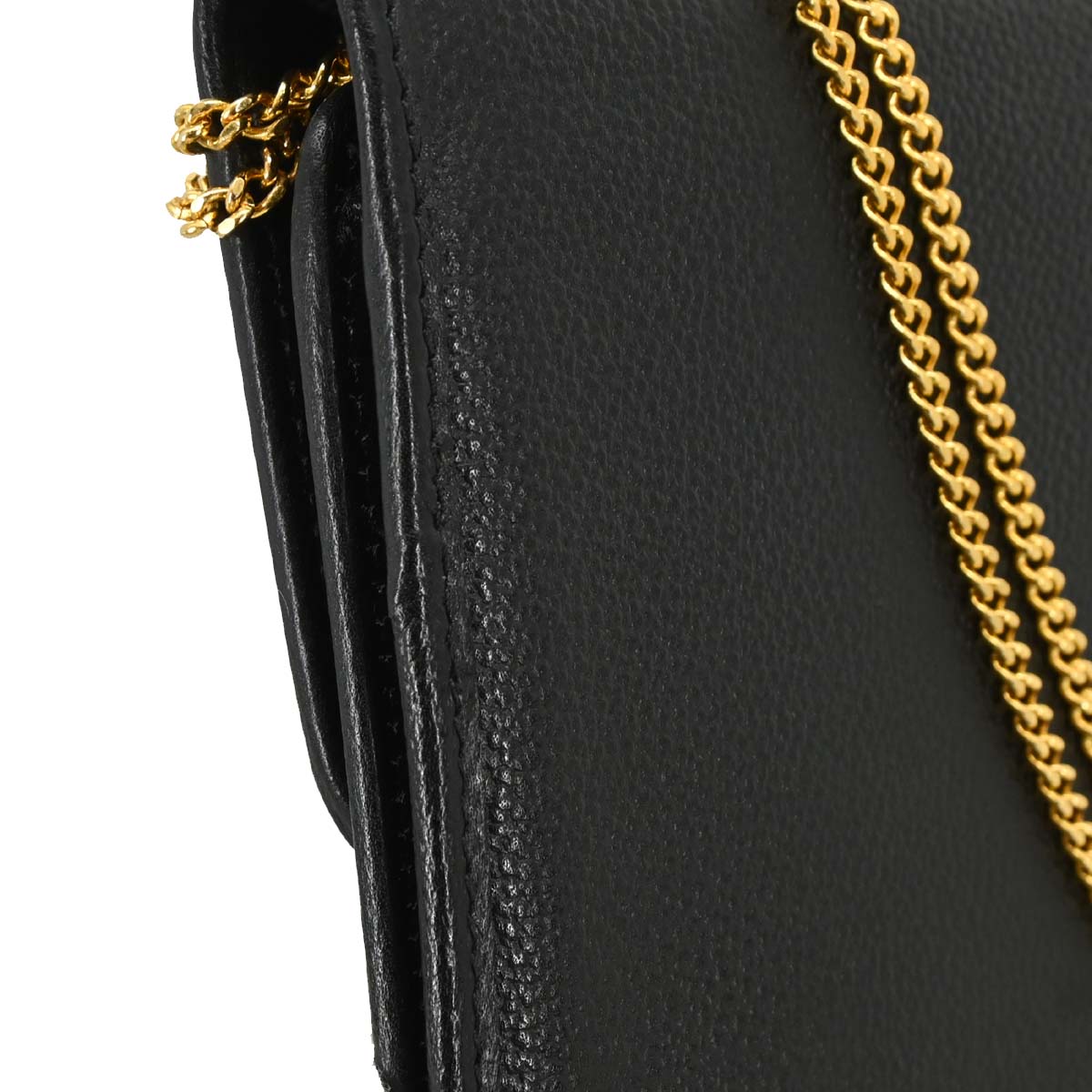 Christian Dior Black Leather Shoulder Bag
