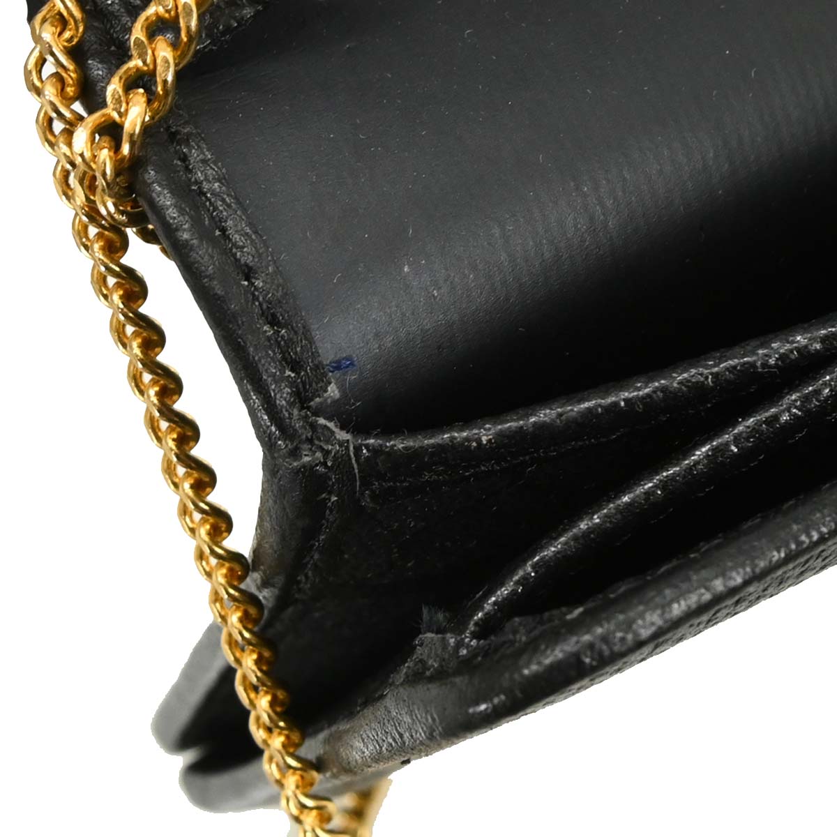 Christian Dior Black Leather Shoulder Bag