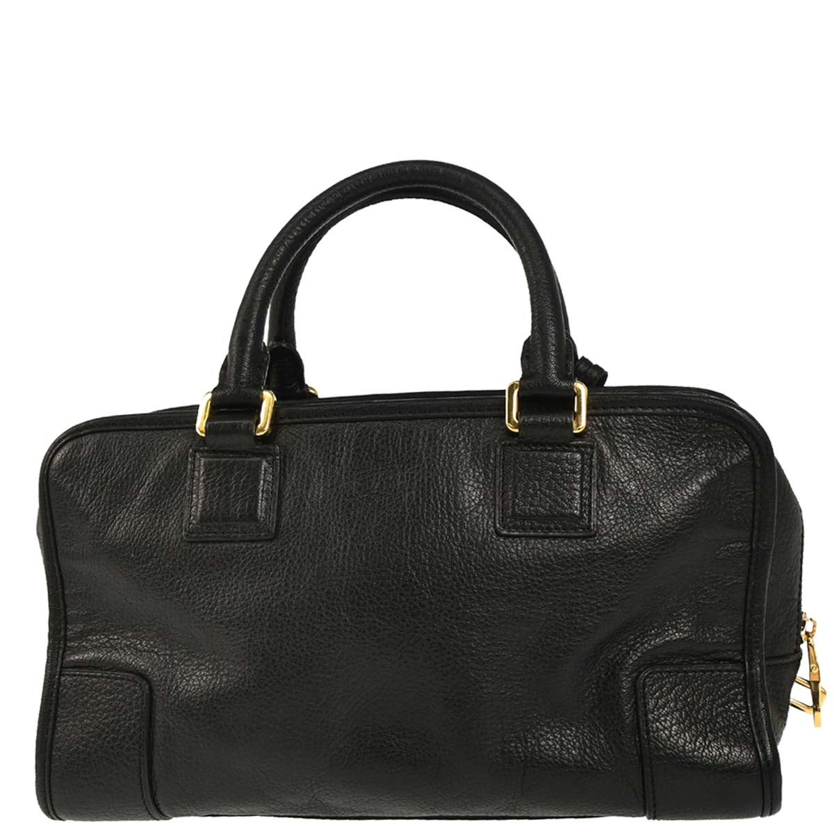 Loewe Black Leather Amazona 28 Handbag