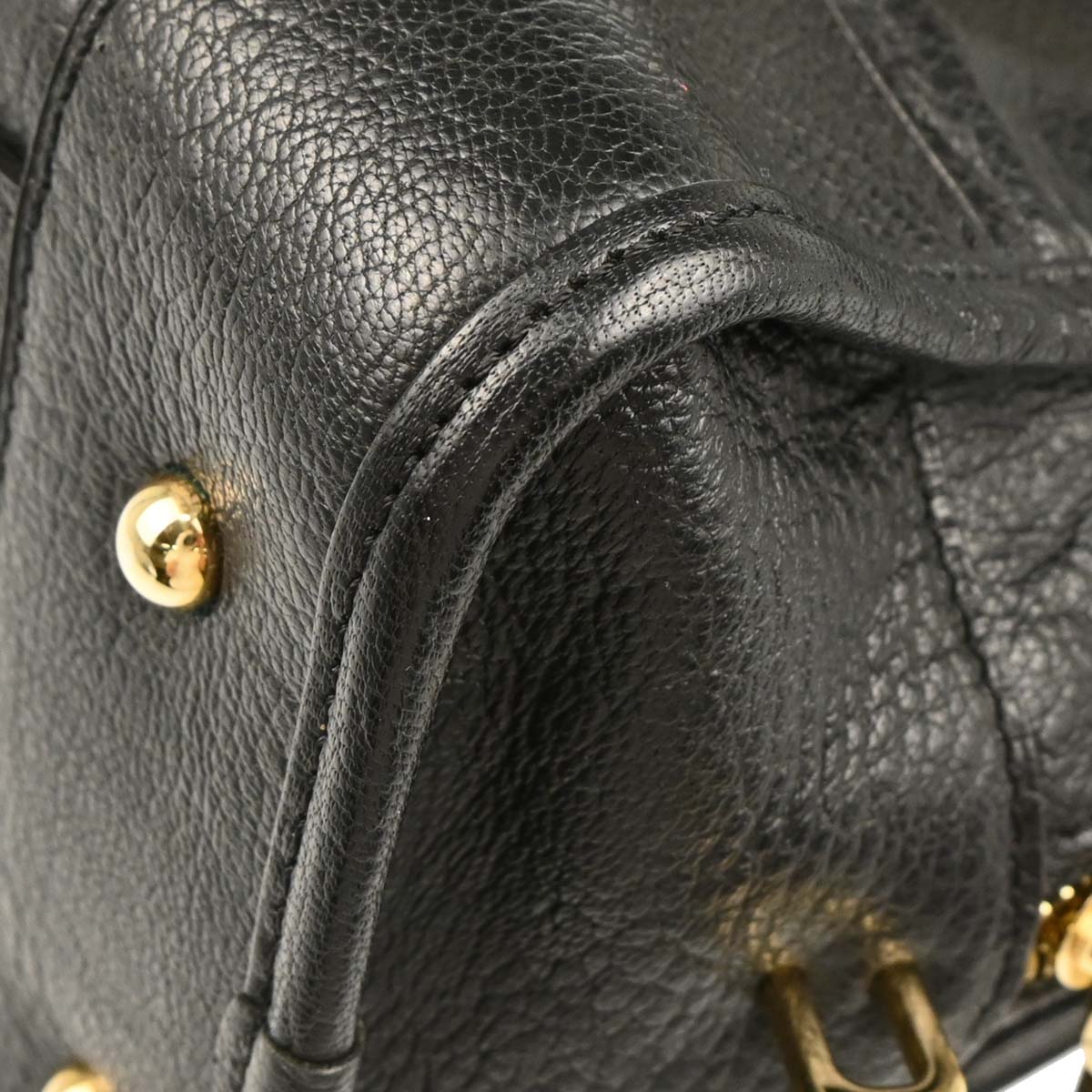 Loewe Black Leather Amazona 28 Handbag