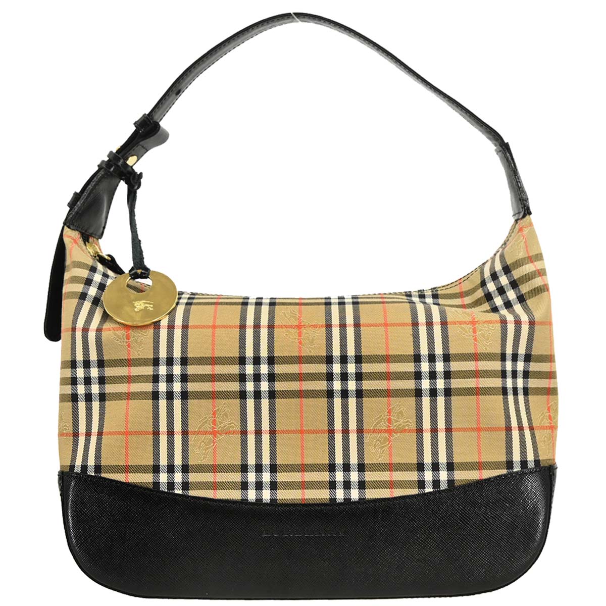 Burberry Beige House Check Tote Handbag