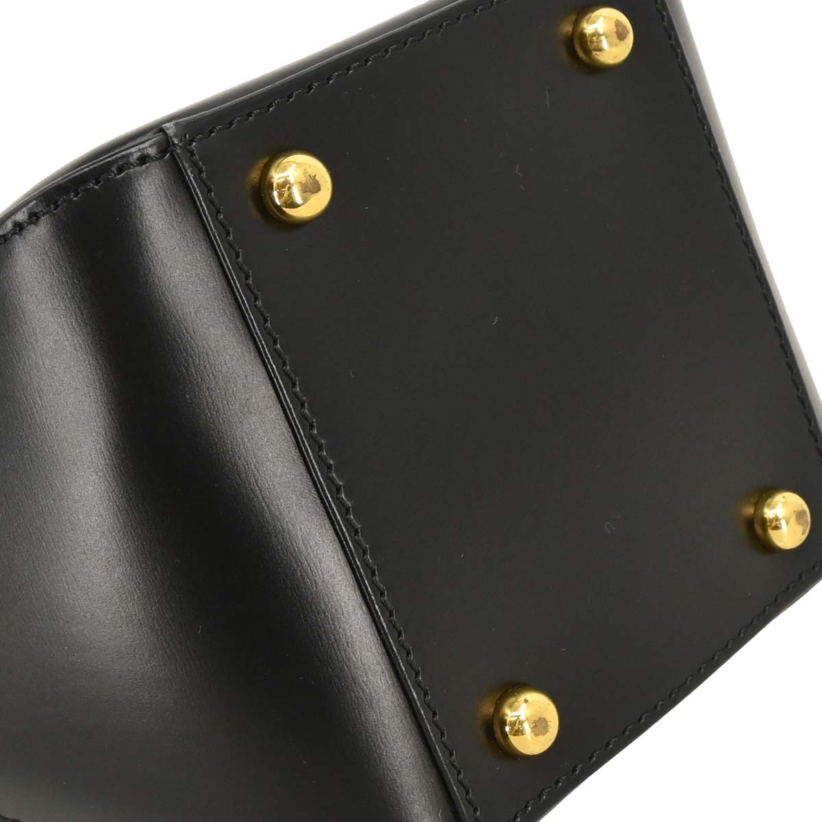 Cartier Black Leather Panthere Handbag