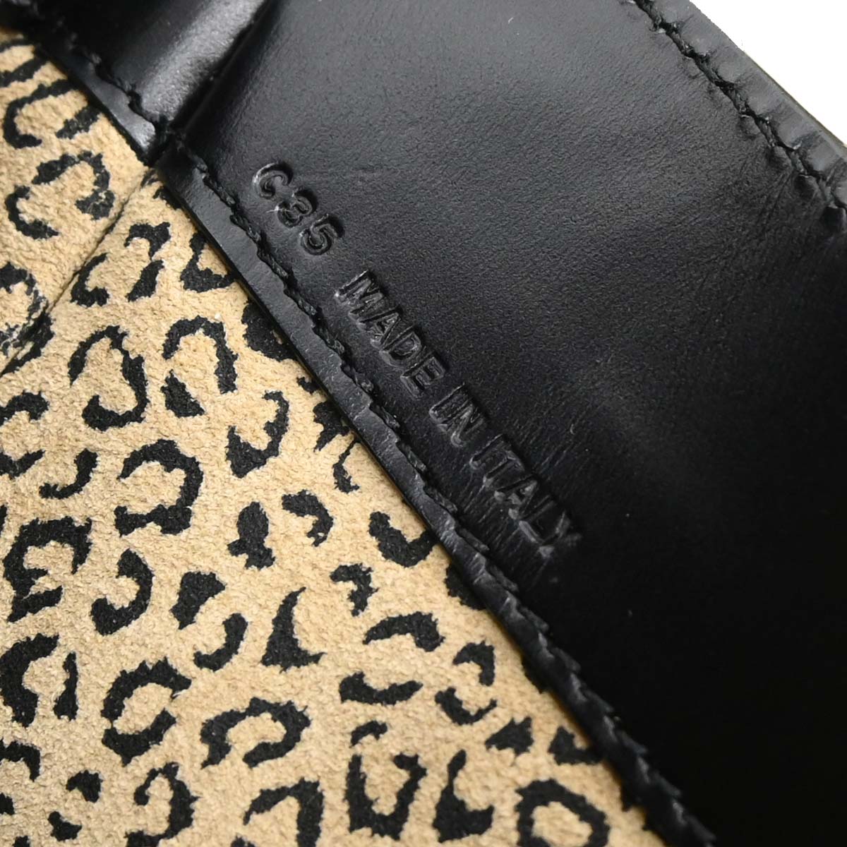Cartier Black Leather Panthere Handbag