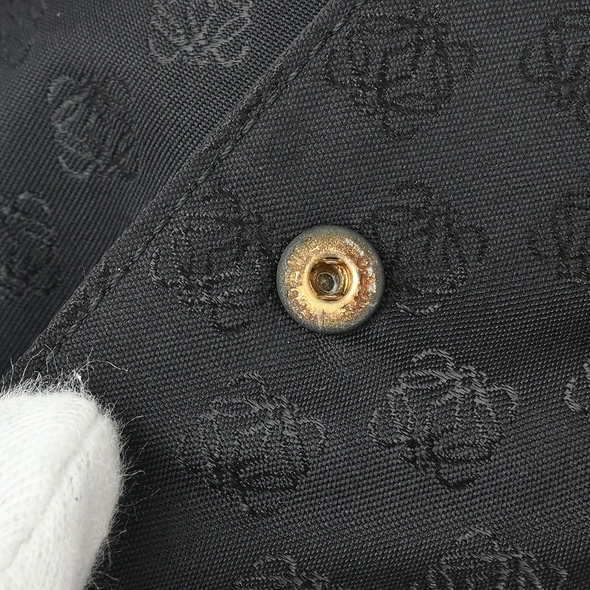Loewe 2009 Gold Lambskin Nappa Aire Tote Bag