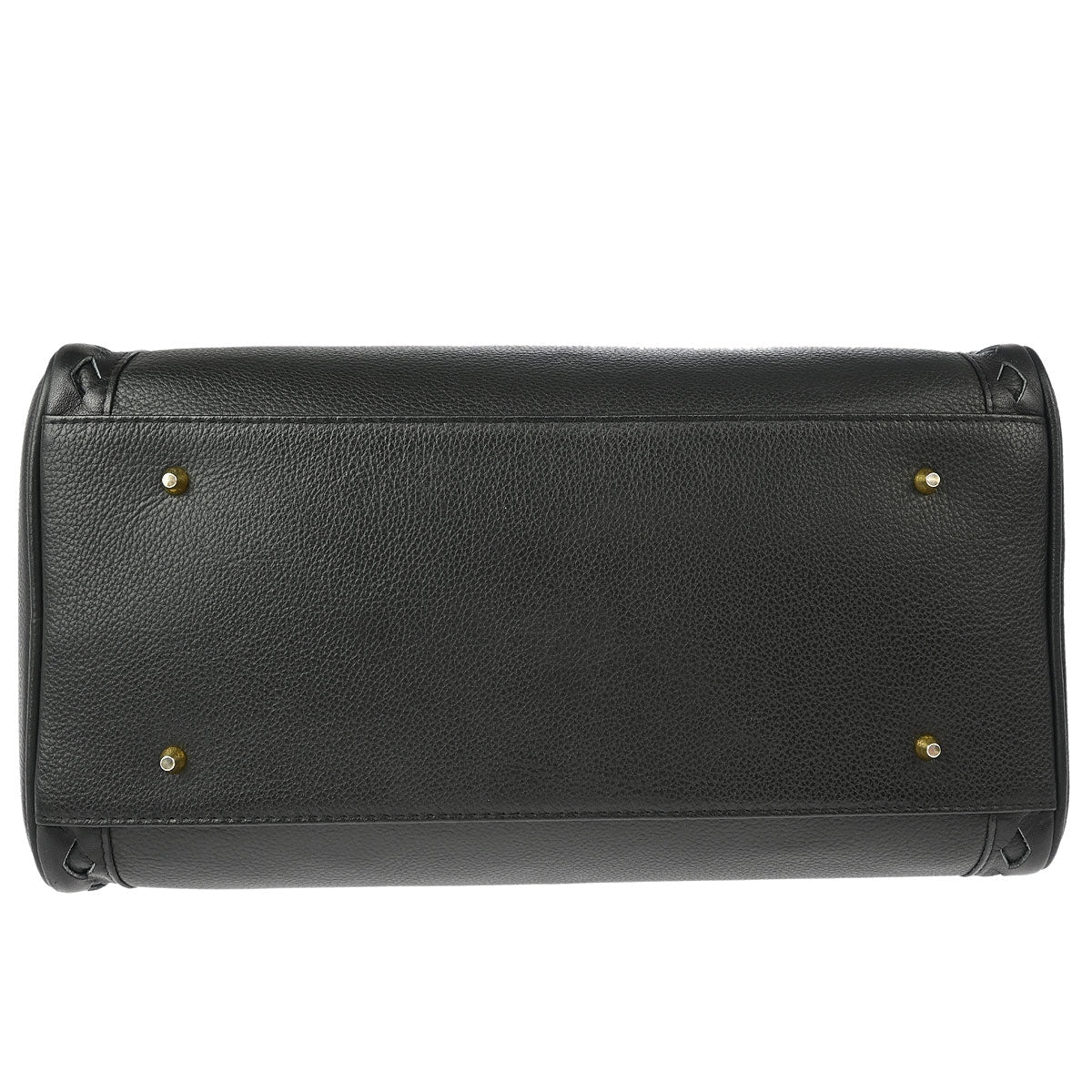 Yves Saint Laurent Black Duffle Handbag