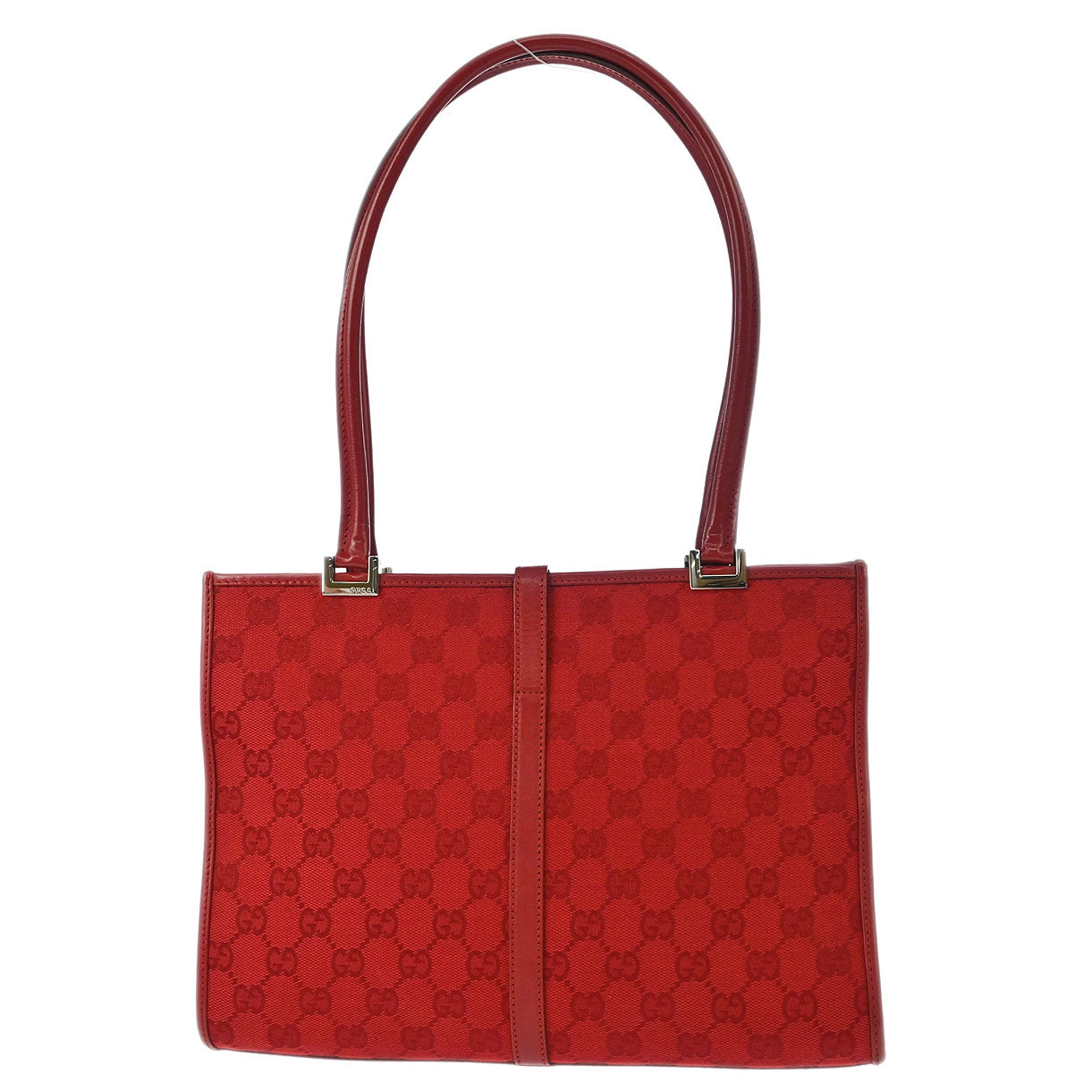 Gucci Red GG Jackie Handbag