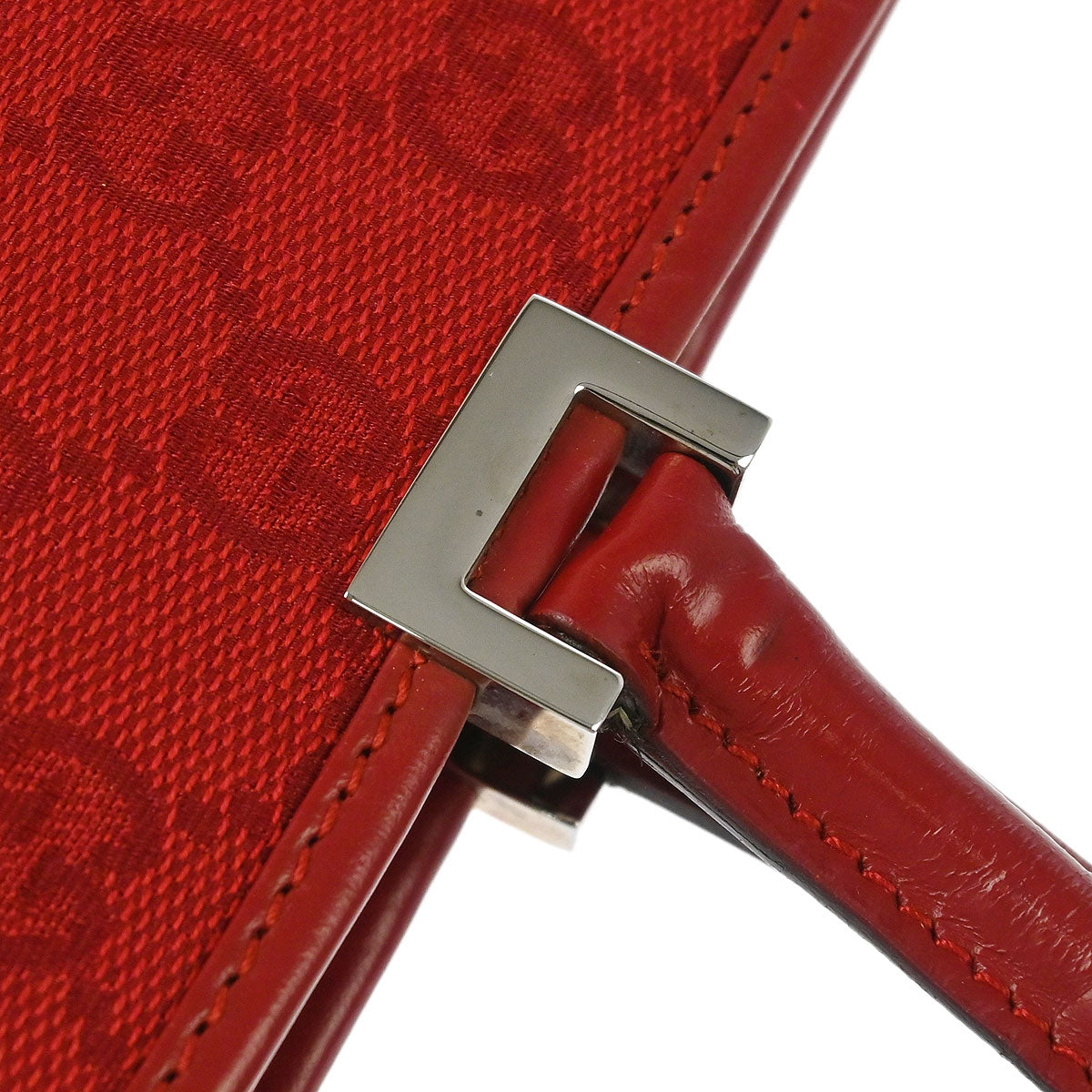 Gucci Red GG Jackie Handbag