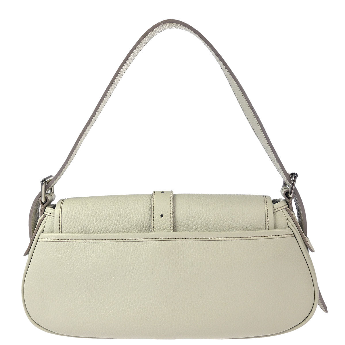 Burberry White Leather Shoulder Bag