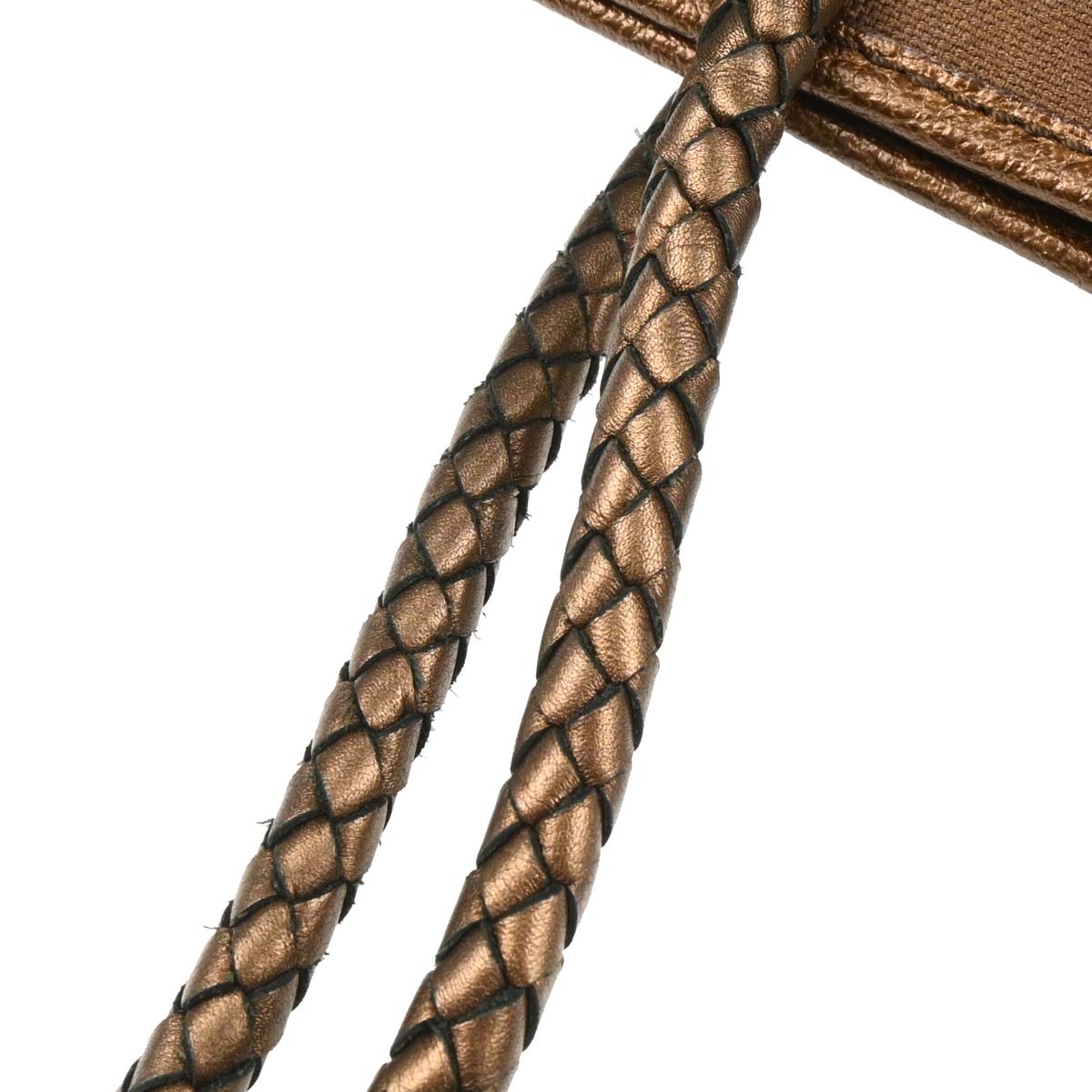 Celine Brown Canvas Tote Handbag