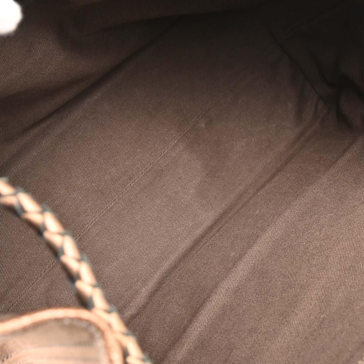 Celine Brown Canvas Tote Handbag